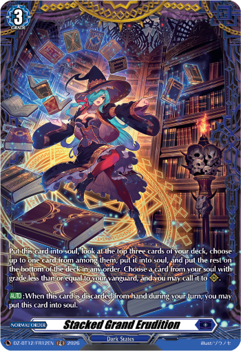 DZ-BT12/FR12EN Stacked Grand Erudition FR DZBT12