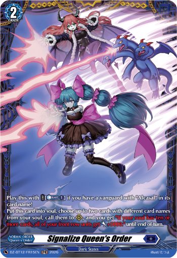 DZ-BT12/FR15EN Signalize Queen's Order FR DZBT12