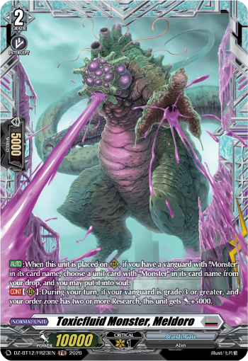 DZ-BT12/FR23EN Toxicfluid Monster, Meldoro FR DZBT12