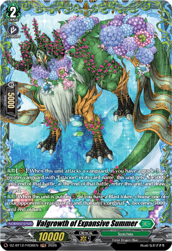 DZ-BT12/FR36EN Valgrowth of Expansive Summer FR DZBT12