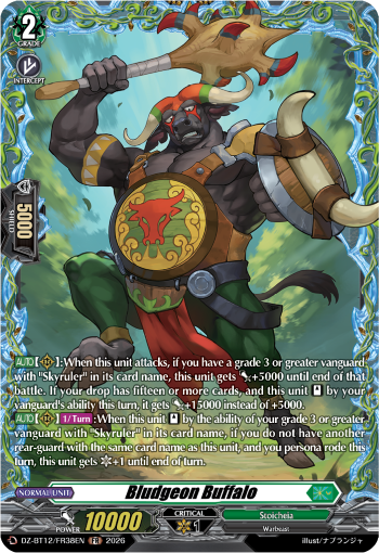 DZ-BT12/FR38EN Bludgeon Buffalo FR DZBT12