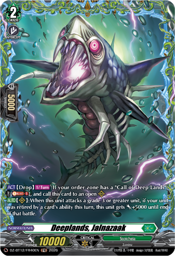 DZ-BT12/FR40EN Deeplands, Jalnazaak FR DZBT12