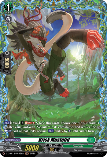 DZ-BT12/FR43EN Brisk Mustelid FR DZBT12