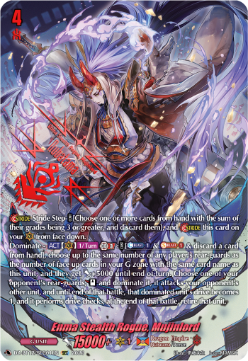 DZ-BT12/SEC01EN Enma Stealth Rogue, Mujinlord SEC DZBT12