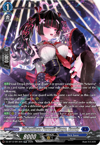 DZ-BT12/SR13EN Relentless Pursuit Mage, Razzly SR DZBT12
