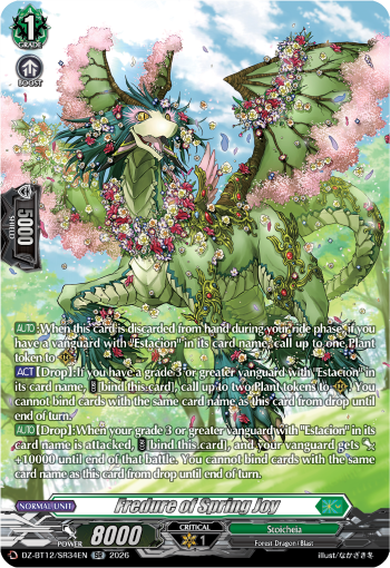 DZ-BT12/SR34EN Fredure of Spring Joy SR DZBT12