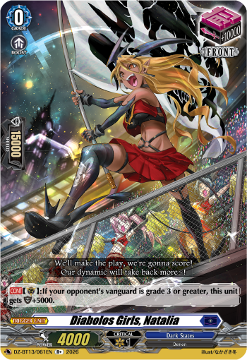 DZ-BT13/061EN Diabolos Girls, Natalia R+ DZBT13