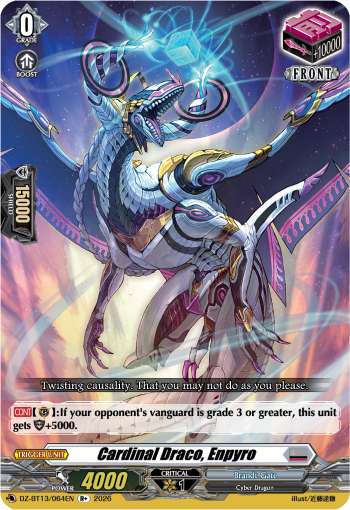 DZ-BT13/064EN Cardinal Draco, Enpyro R+ DZBT13