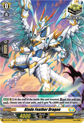 DZ-BT13/065EN Blade Feather Dragon R+ DZBT13