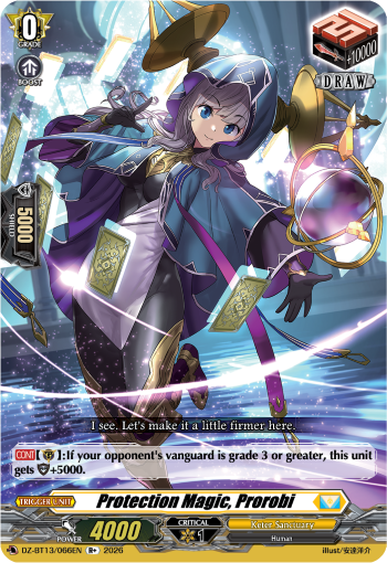 DZ-BT13/066EN Protection Magic, Prorobi R+ DZBT13