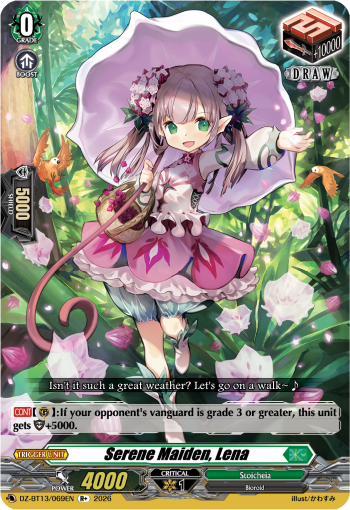 DZ-BT13/069EN Serene Maiden, Lena R+ DZBT13