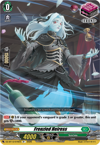 DZ-BT13/070EN Frenzied Heiress R+ DZBT13