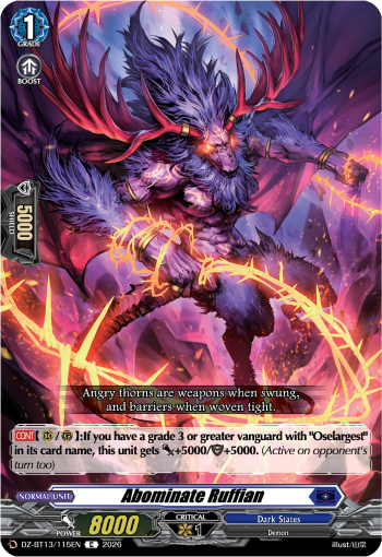 DZ-BT13/115EN Abominate Ruffian C DZBT13