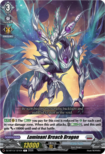 DZ-BT13/121EN Luminant Breach Dragon C DZBT13