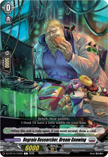 DZ-BT13/127EN Regrain Researcher, Dream Gnawing C DZBT13