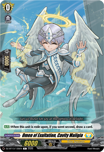 DZ-BT13/135EN Omen of Exultation, Cavity Maligia C DZBT13