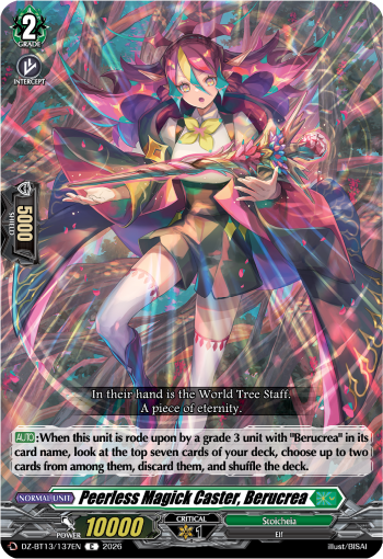 DZ-BT13/137EN Peerless Magick Caster, Berucrea C DZBT13