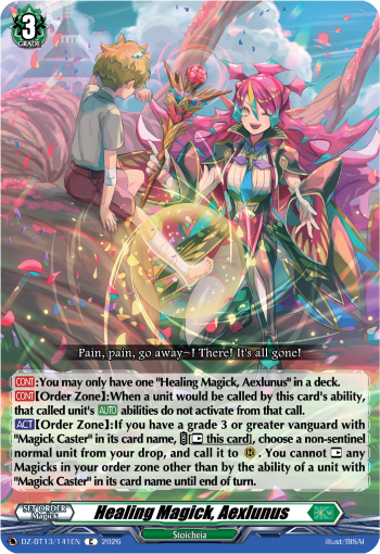 DZ-BT13/141EN Healing Magick, Aexlunus C DZBT13
