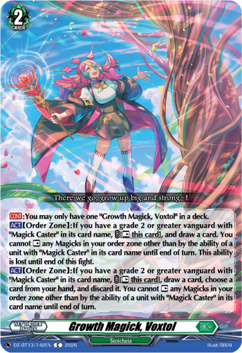 DZ-BT13/142EN Growth Magick, Voxtol C DZBT13
