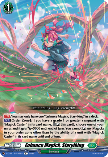 DZ-BT13/143EN Enhance Magick, Starylking C DZBT13