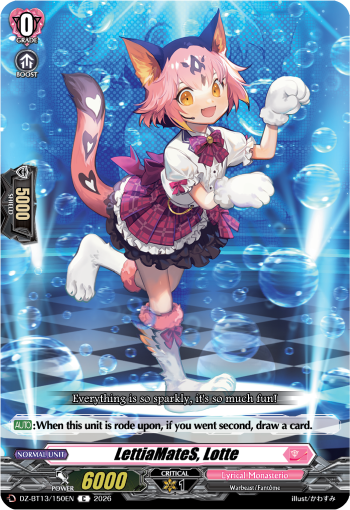 DZ-BT13/150EN LettiaMateS, Lotte C DZBT13