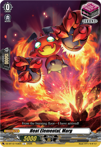 DZ-BT13/153EN Heat Elemental, Marg C DZBT13