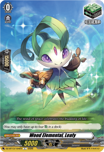 DZ-BT13/154EN Wood Elemental, Leafy C DZBT13