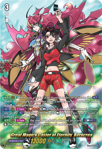 DZ-BT13/DSR01EN Great Magick Caster of Eternity, Berucrea DSR DZBT13