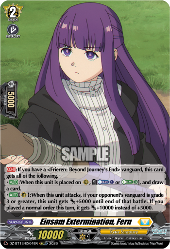 DZ-BT13/EX04EN Einsam Extermination, Fern EXRRR DZBT13