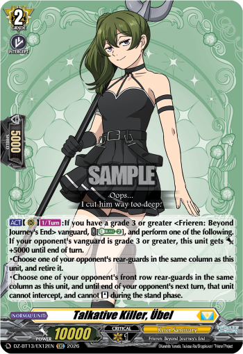 DZ-BT13/EX12EN Talkative Killer, Übel EXC DZBT13