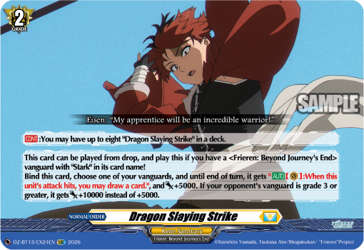 DZ-BT13/EX24EN Dragon Slaying Strike EXC DZBT13