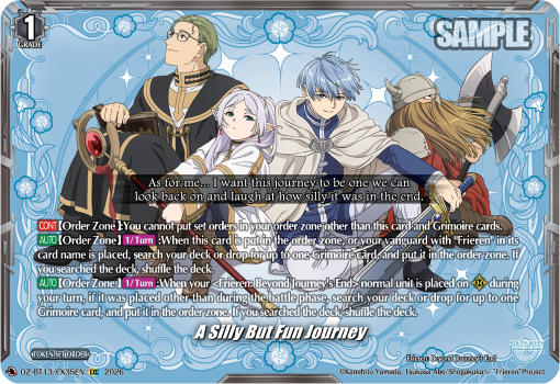 DZ-BT13/EX35EN A Silly But Fun Journey EXC DZBT13