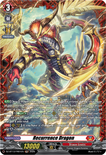 DZ-BT13/FR01EN Recurrence Dragon FR DZBT13