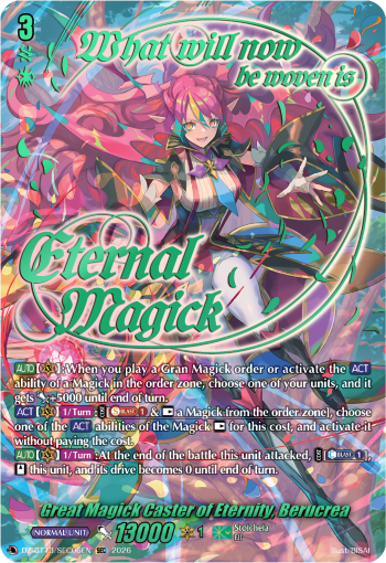 DZ-BT13/SEC06EN Great Magick Caster of Eternity, Berucrea SEC DZBT13