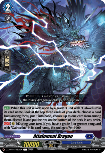 DZ-BT14/082EN Attainment Dragon C DZBT14