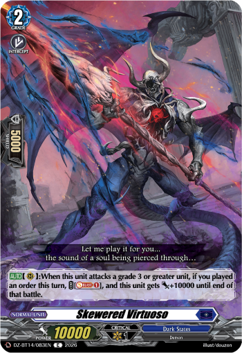 DZ-BT14/083EN Skewered Virtuoso C DZBT14