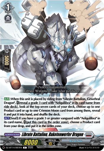 DZ-BT14/097EN Librate Battalion, Raketenwerfer Dragon C DZBT14