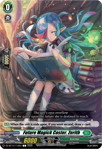 DZ-BT14/113EN Future Magick Caster, Zerith C DZBT14