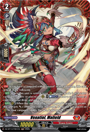 DZ-BT14/FR01EN Venatiol, Malield FR DZBT14