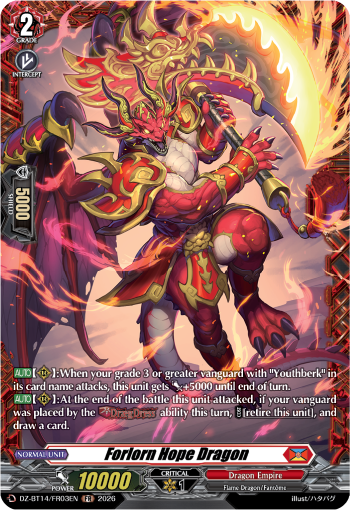 DZ-BT14/FR03EN Forlorn Hope Dragon FR DZBT14