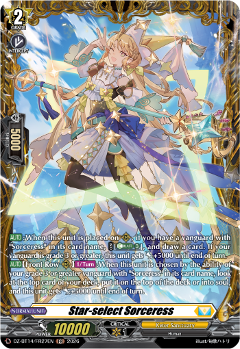 DZ-BT14/FR27EN Star-select Sorceress FR DZBT14