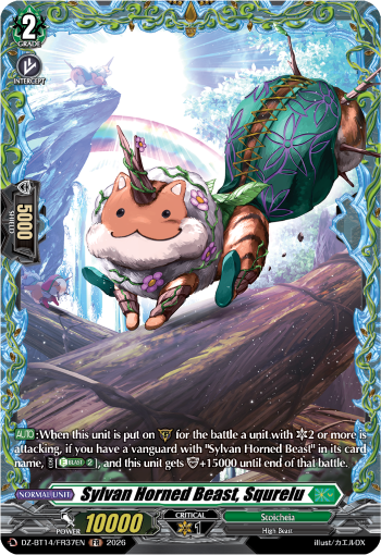 DZ-BT14/FR37EN Sylvan Horned Beast, Squrelu FR DZBT14