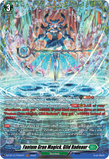 DZ-BT14/FR40EN Fantum Gran Magick, Glid Radeaur FR DZBT14