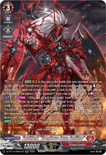 DZ-BT14/SR01EN Youthberk "Drægforce Arms: Fantôme" SR DZBT14