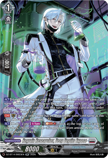 DZ-BT14/SR23EN Regrain Researcher, Deep Depths Expose SR DZBT14