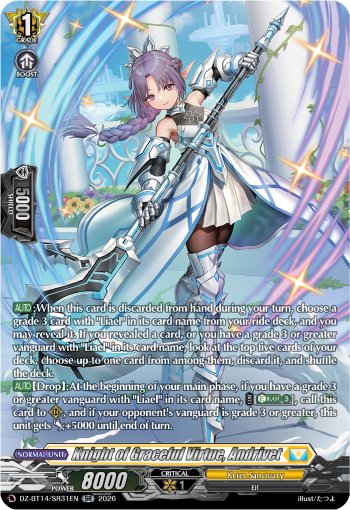 DZ-BT14/SR31EN Knight of Graceful Virtue, Andrivet SR DZBT14