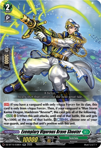 DZ-BT15/038EN Exemplary Vigorous Brave Shooter RR DZBT15