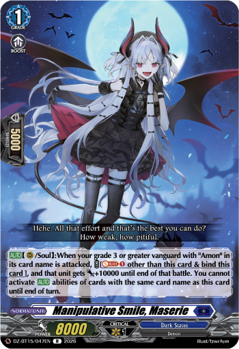 DZ-BT15/047EN Manipulative Smile, Maserie R DZBT15