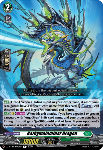 DZ-BT15/059EN Bathymelaminar Dragon R DZBT15