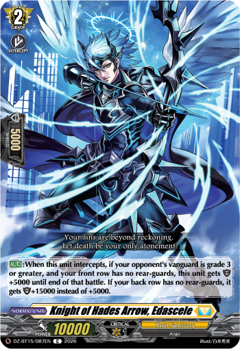 DZ-BT15/087EN Knight of Hades Arrow, Edascele C DZBT15